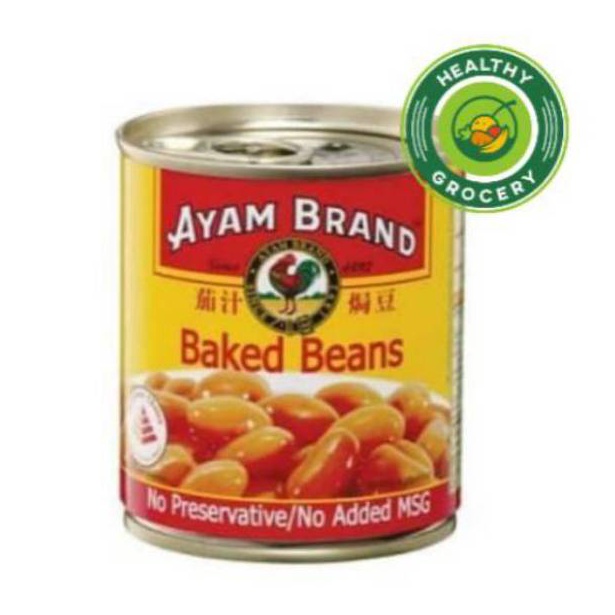 

Potongan spesial Ayam Brand Baked Beans Kacang Panggang Dalam Saus Tomat 23gr