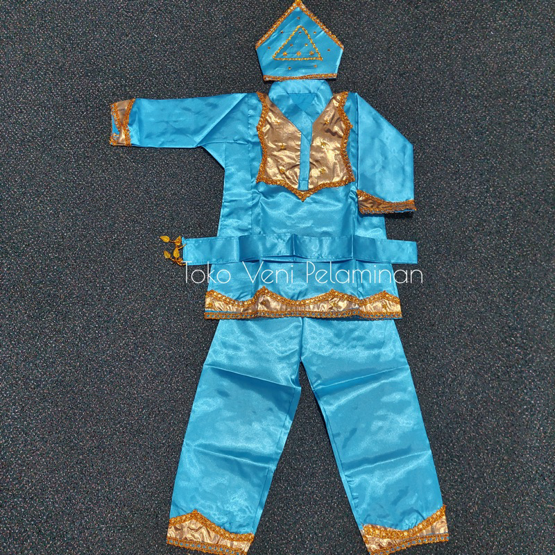 Baju adat anak laki laki / baju adat minang / baju adat padang/ baju karnaval