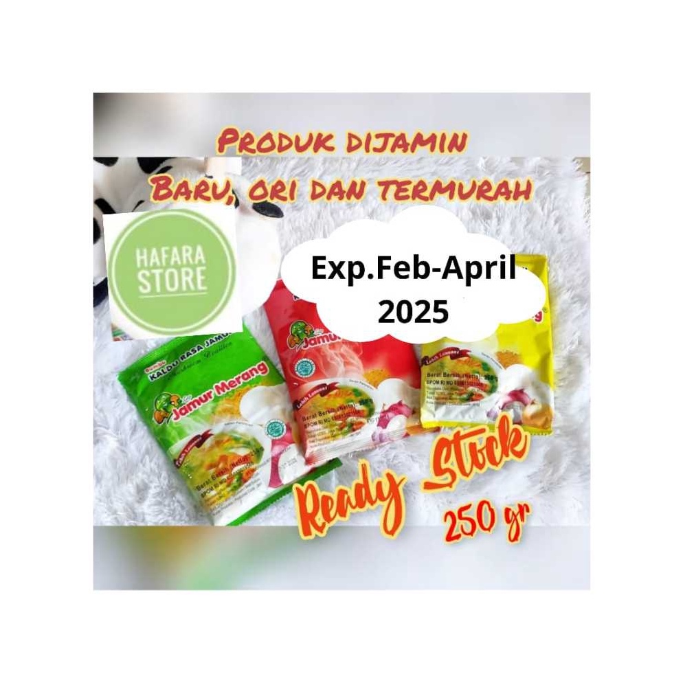

Harga Grosir HafaraKaldu Jamur merang Kemasan 25 gram