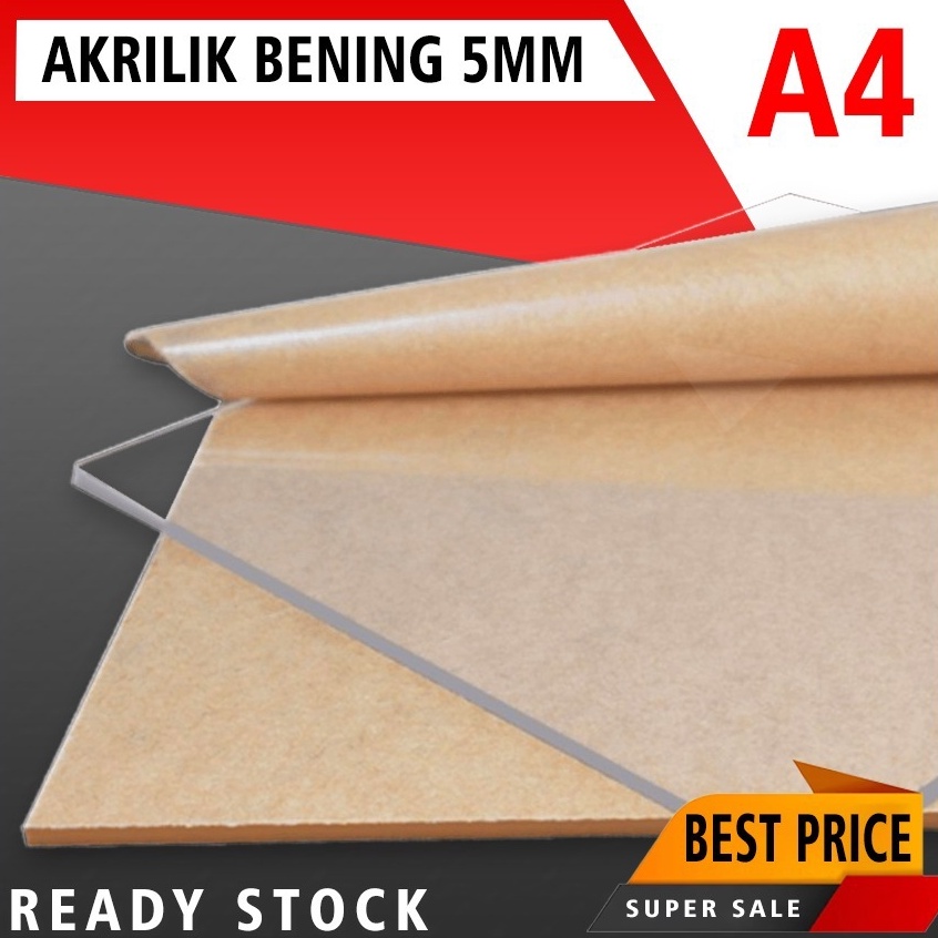 

Best Delivery AKRILIK BENING AKRILIK TRANSPARAN 5MM A4 21X3CM
