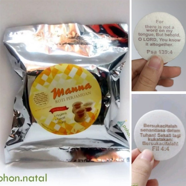 

Garansi Terbaik Hosti Ayat Manna Roti Perjamuan 1pcs