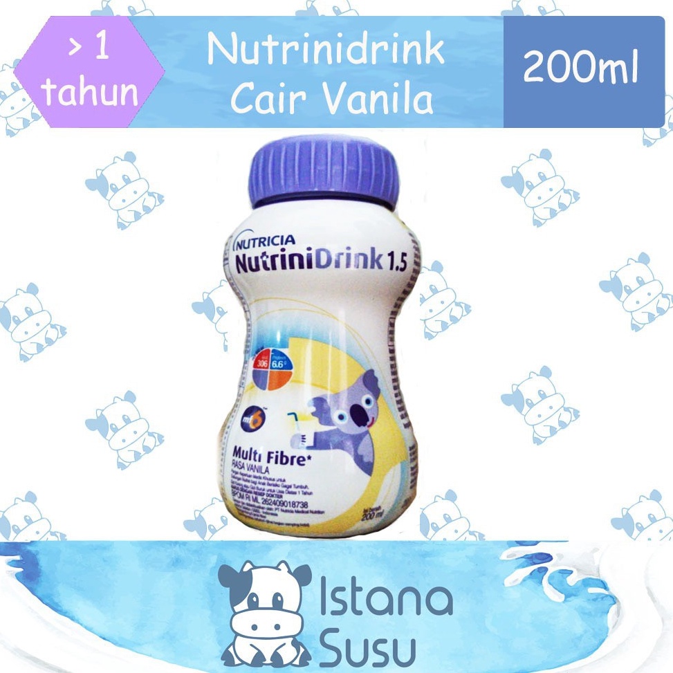 

Baru Nutrinidrink Susu Cair Vanila 2ml