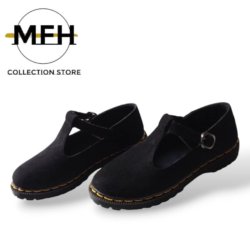 MFH sepatu loafers wanita hirukka gpr Suede dm334