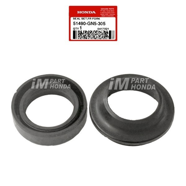 SEAL SIL / KARET SHOCK SOK SKOP SKOK DEPAN + TUTUP VARIO TECHNO 125 FI OLD / LED - 150 ESP - SPACY K