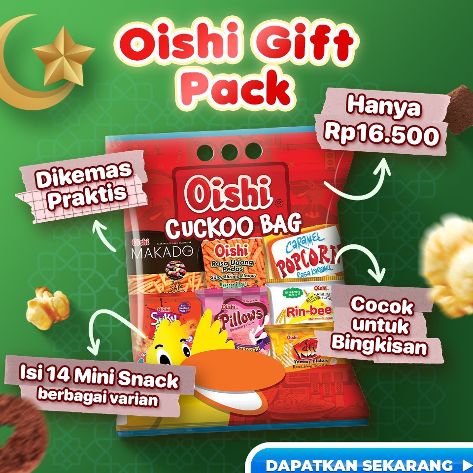 

Buruan Dapetin Oishi Gift Pack