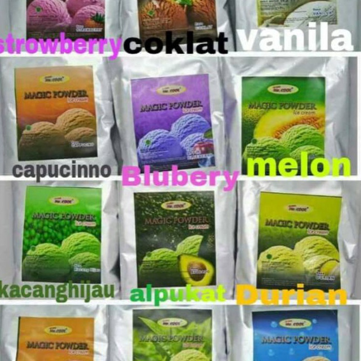 

Paket Ekslusif BUBUK ES KRIM BAHAN ES KRIM 25 GRM