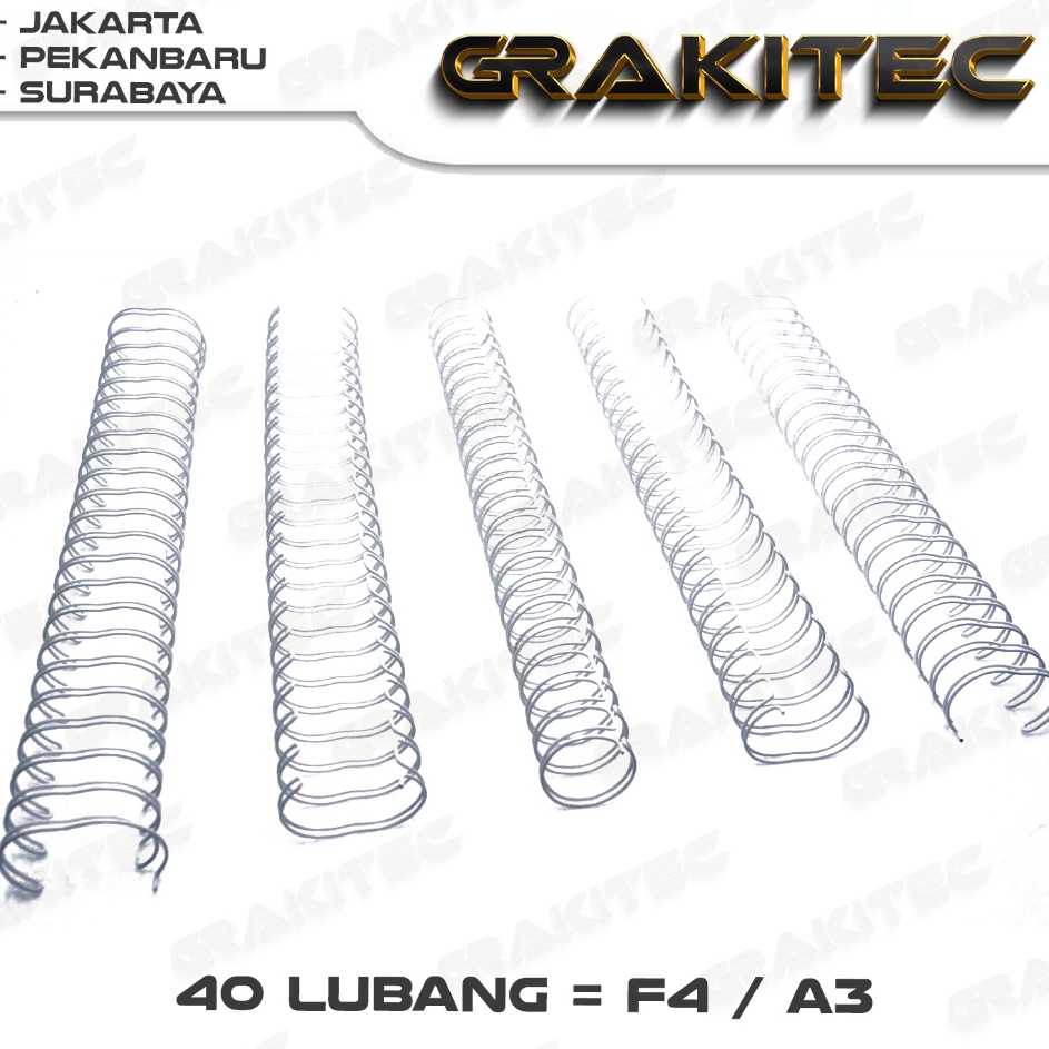 

Kejutan Hari Ini Ring Kawat Spiral Jilid Spiral F4 31 Wire