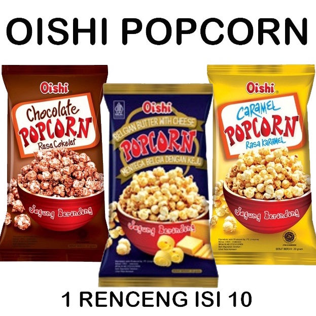 

Hanya untuk anda OISHI POPCORN RENCENG ISI 1