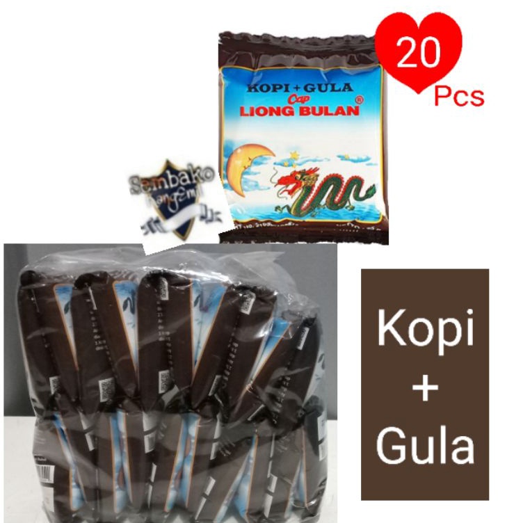 

Spesial disini Kopi Cap Liong Bulan Plus Gula Isi 2Pcs 28gram