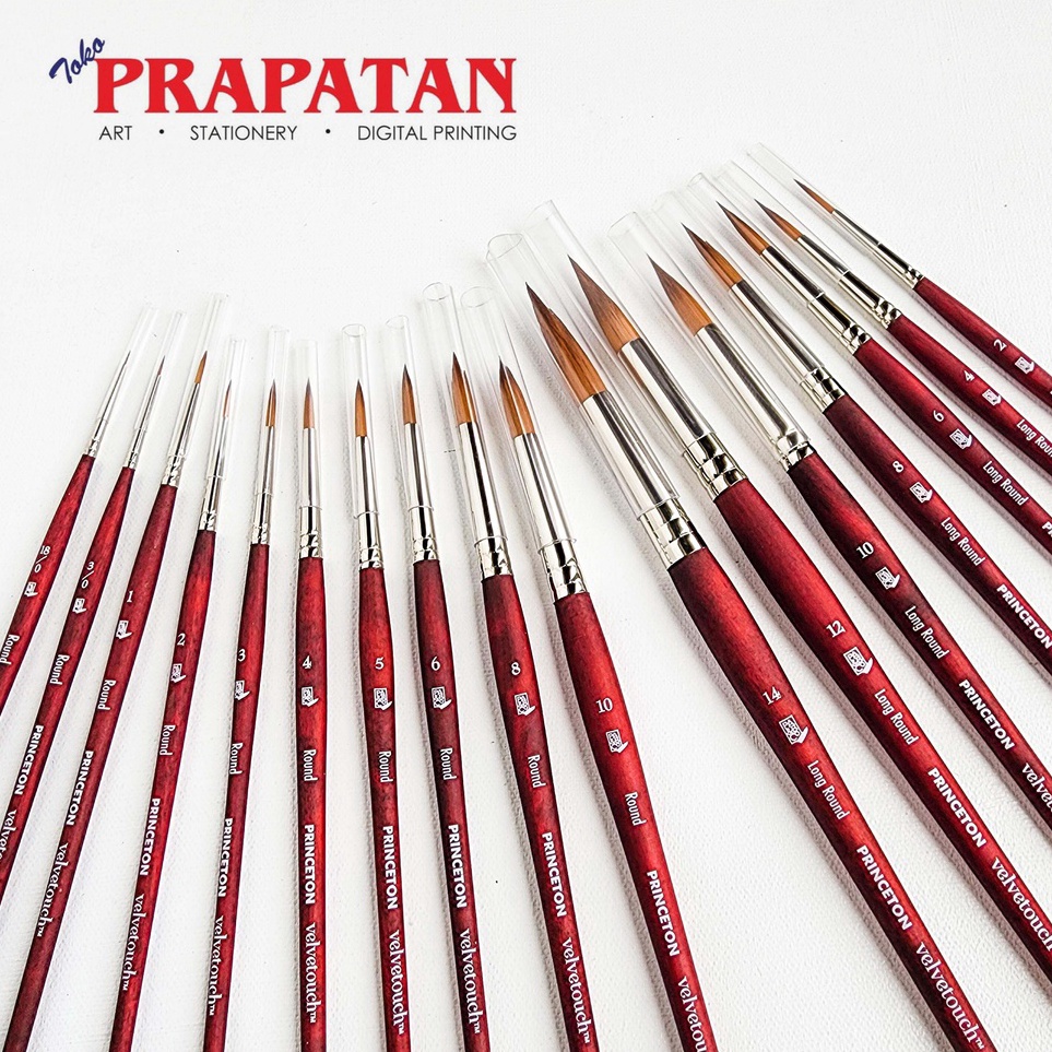 

Borong Kuas Lukis Princeton Round Velvetouch Brush RLR