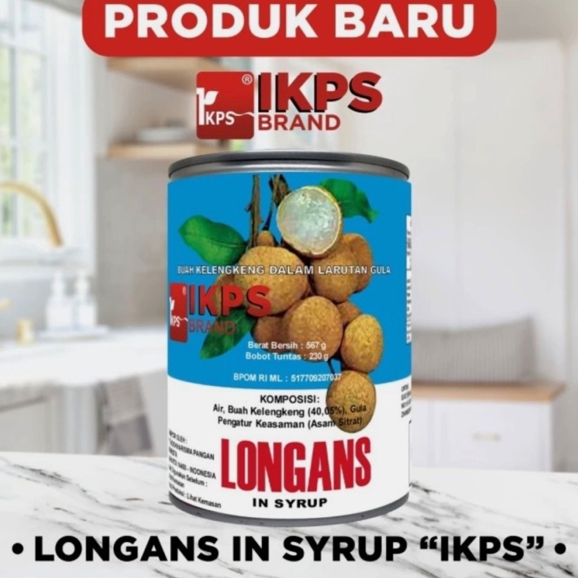 

Hemat Banget Longan Kaleng IKPS 567 gram Longans in syrup Lengkeng Impor