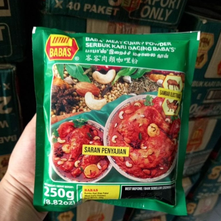 

Jangan ketinggalan Babas Meat Curry Bumbu Kari Daging No 1 BABAS Import Expired Paling Lama