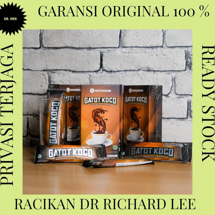 

Top Product dR Hen Kopi Gatot Koco by dr Richard Lee 1 original Bergaransi Kopi Gatot Koco Ready Stock Kopi Gatot Koco Original Kopi Gatot Koco Siap Kirim