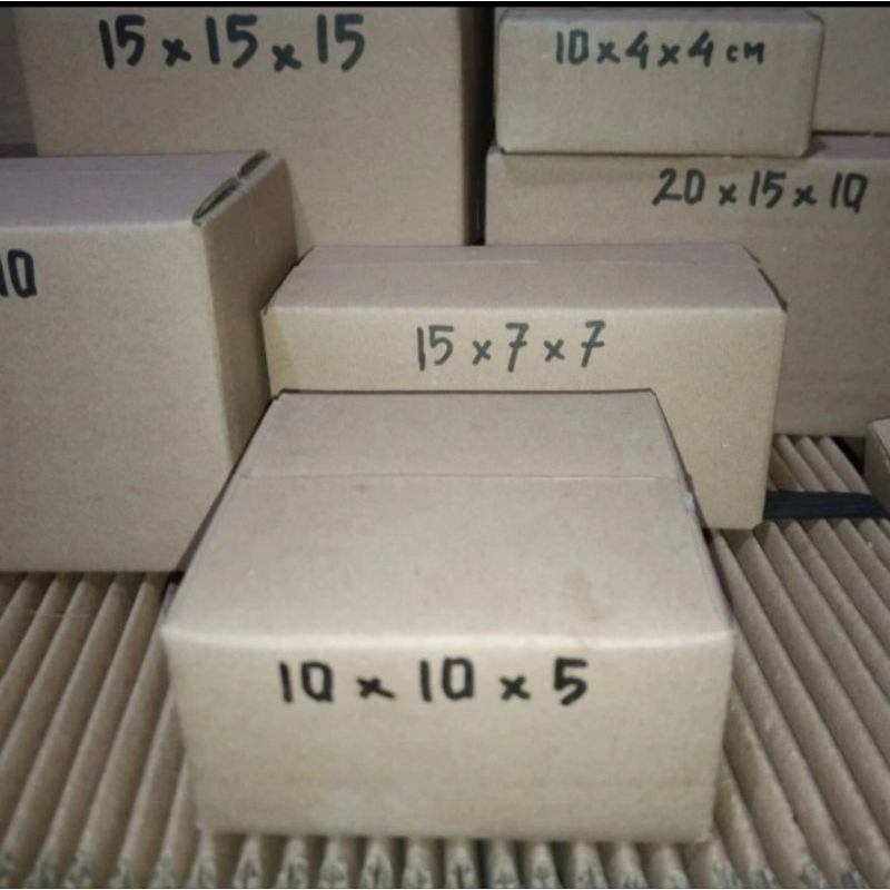 

kardus packing ukuran PxLxT 10x10x5cm