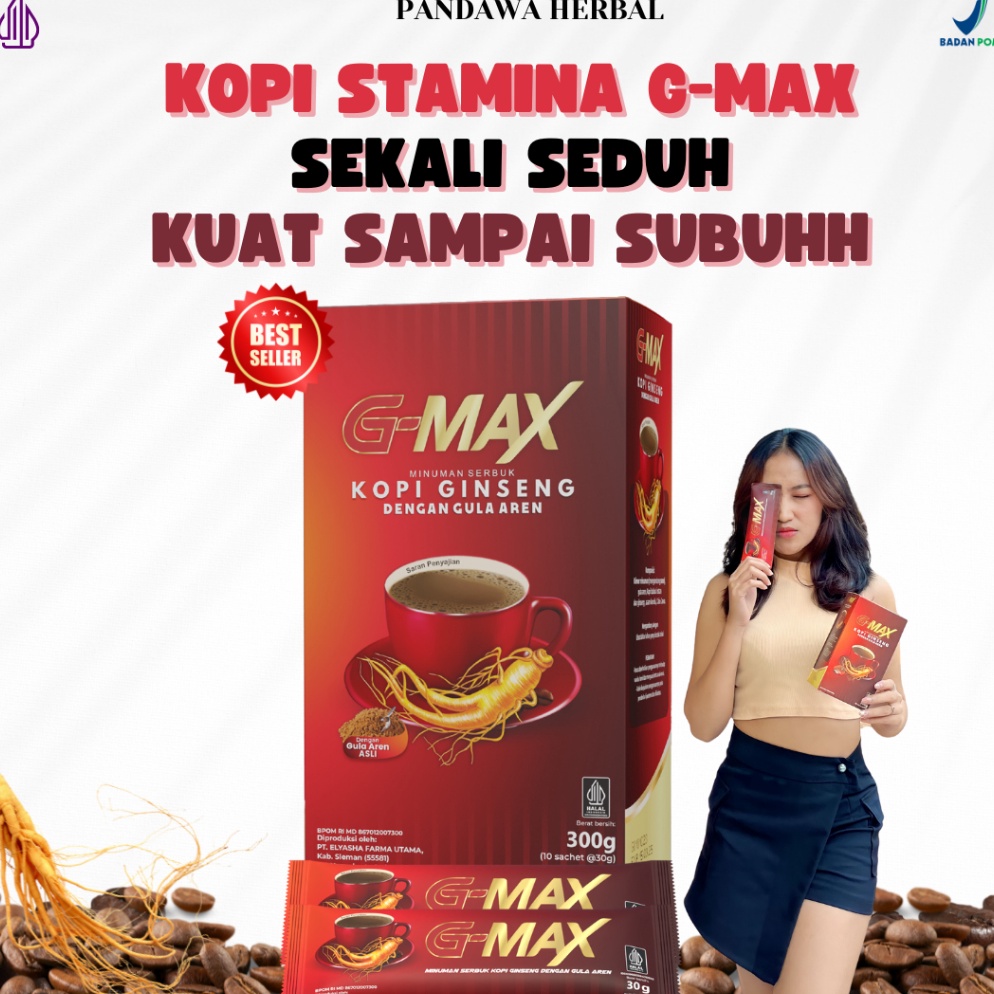 

Serba diskon KOPI GMAX Minuman Penambah Stamina Pria Dewasa Kuat Tahan Lama Makin Gagah Perkasa Original BPOM