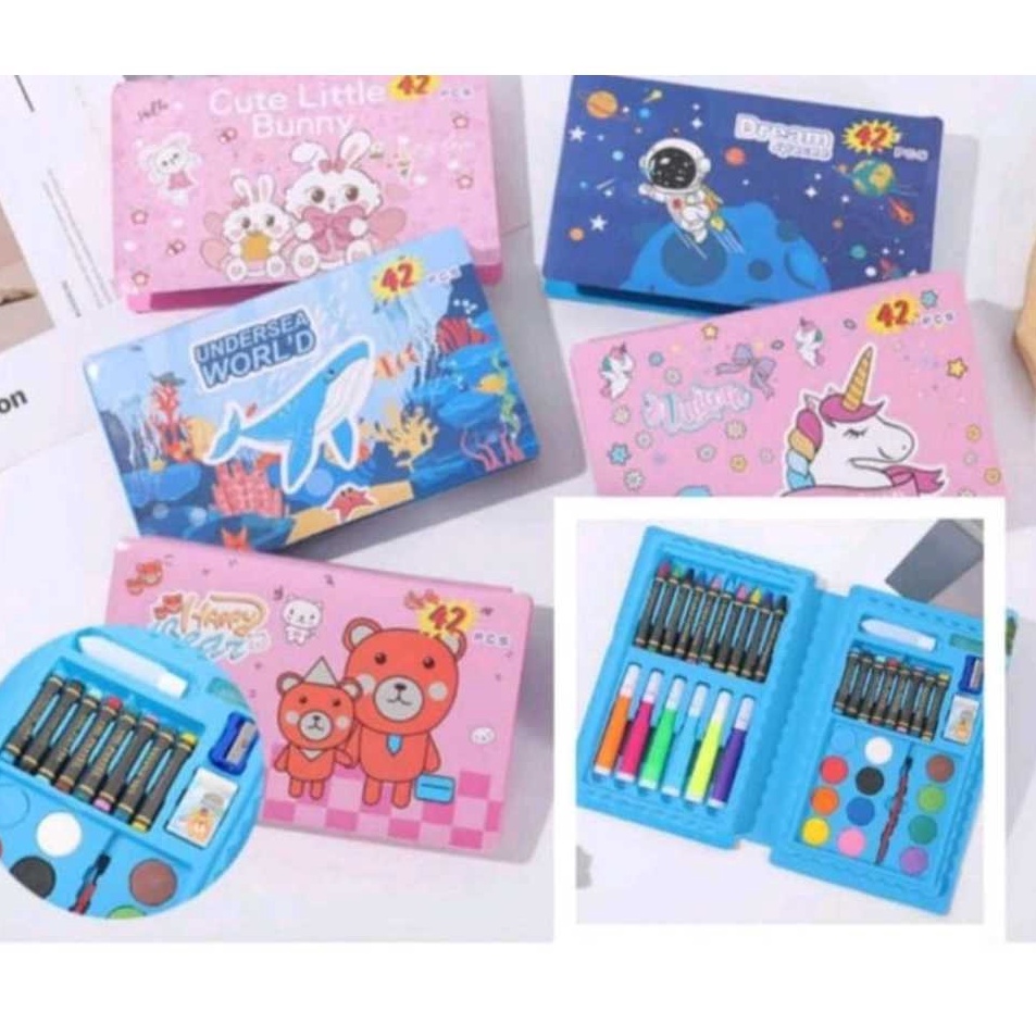 

Seller Resmi Crayon Art Set 42 Pcs Alat Lukis Mewarnai Anak KarakterPensil Warna Alat Menggambar Anak Set 42pcs Pensil Warna Set STY11