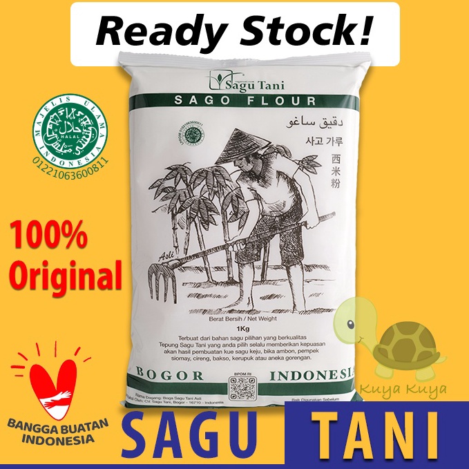 

Pilih Ini Tepung Sagu Tani ASLI 1Kg Sagu Tani