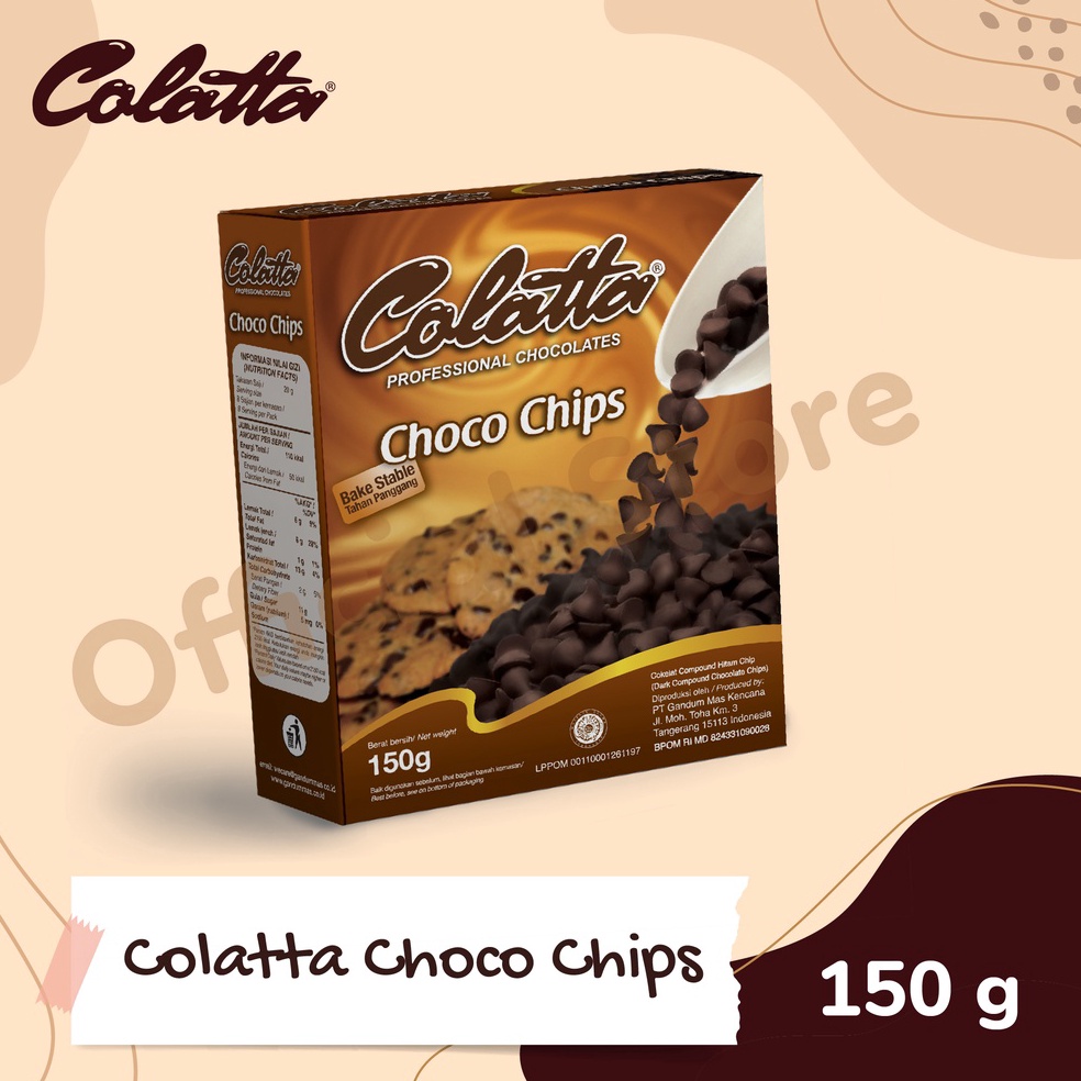 

Lebih hemat COLATTA CHOCO CHIPS 15gr