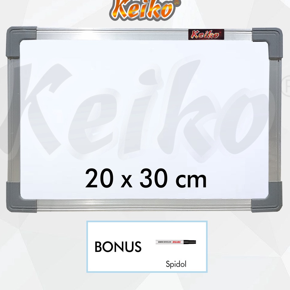 

Pasti Kekinian Papan Tulis Whiteboard White Board Gantung Single Face Keiko 2 x 3 cm
