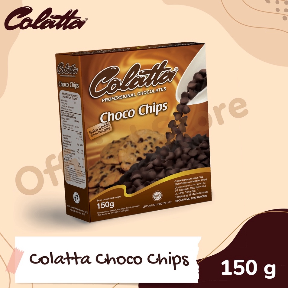 

Deal Now COLATTA CHOCO CHIPS 15gr