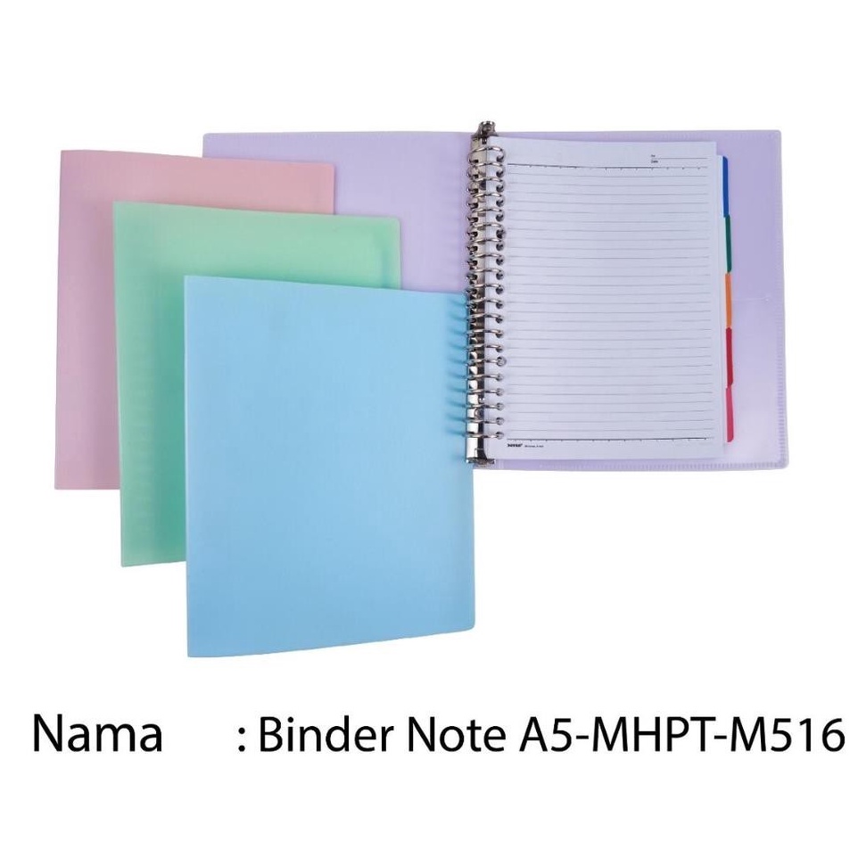 

Produk Ngetrends Binder Pastel A5 Joyko