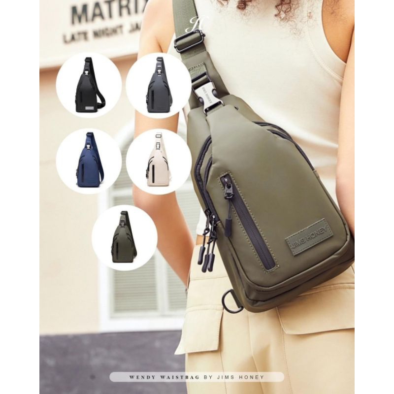 WAISTBAG JIMS HONEY WENDY TAS PRIA TAS WANITA TAS DADA