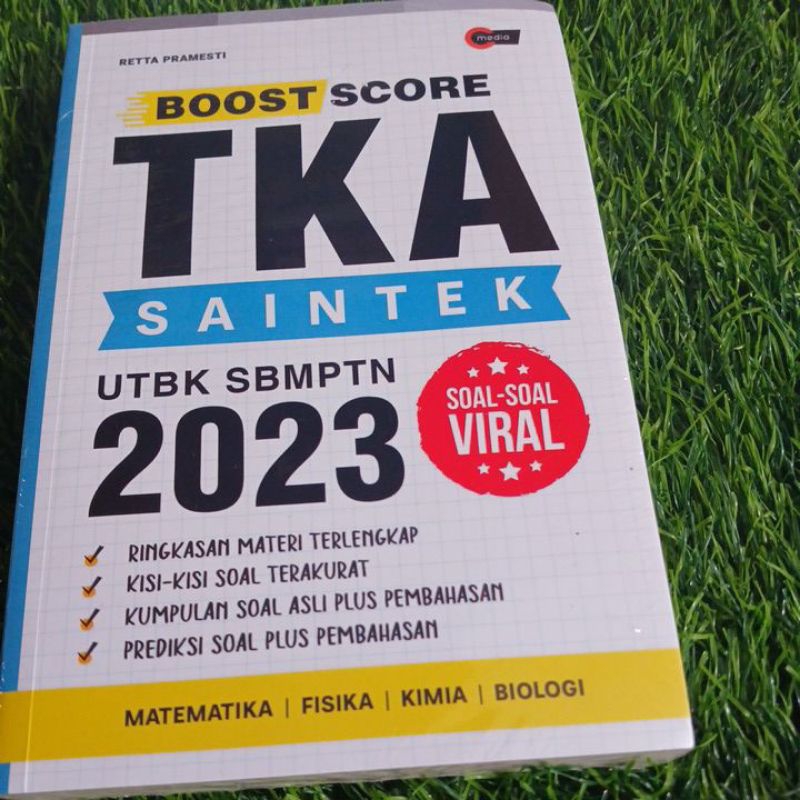 BUKU BOOST SCORE TKA SAINTEK UTBK SBMPTN 2023