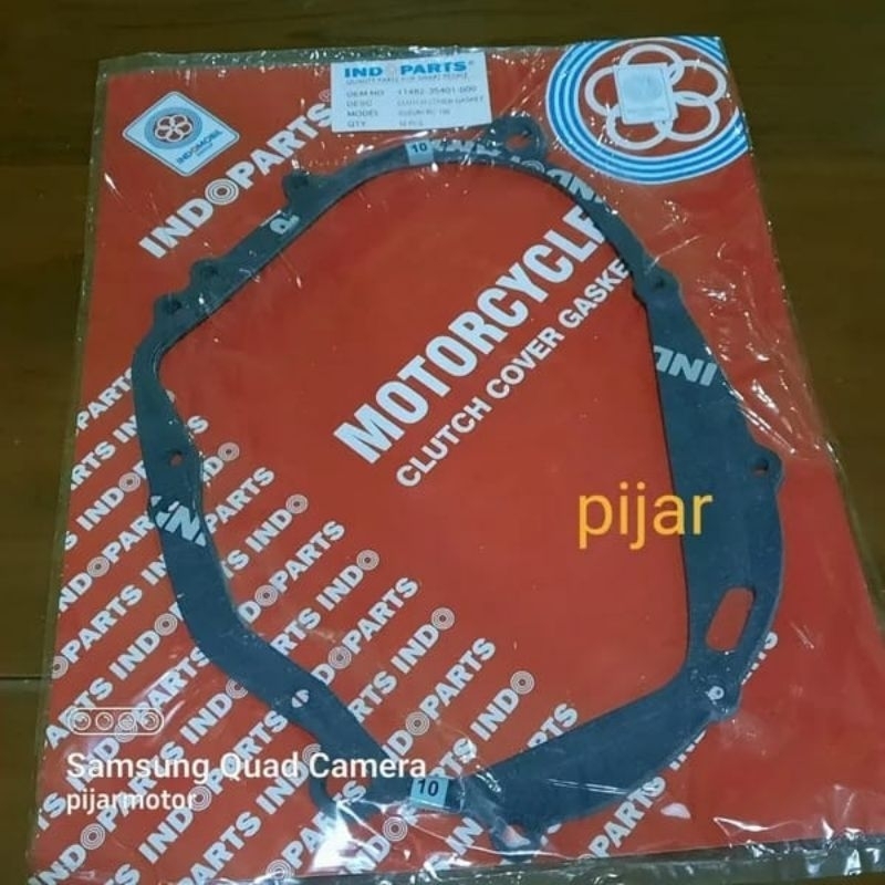 Paking Gasket Bak Kopling Suzuki RC 80 100 Bravo Crystal Tornado Sprinter Indoparts