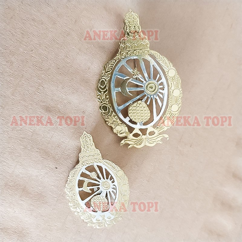Pin Logo Keraton Surakarta Pin Bros Keraton Solo Pin Kraton Solo - Aneka Topi