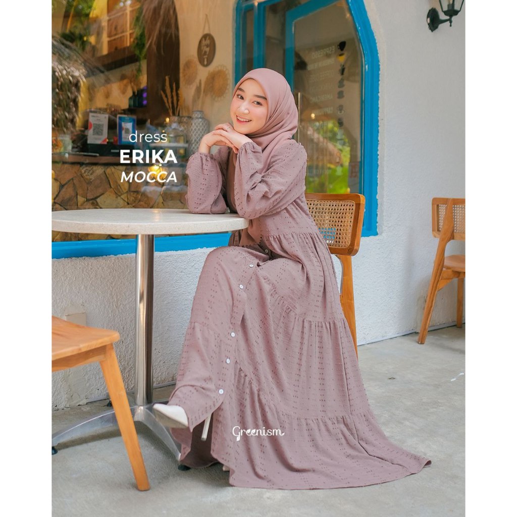 ERIKA DRESS BY GREENISM