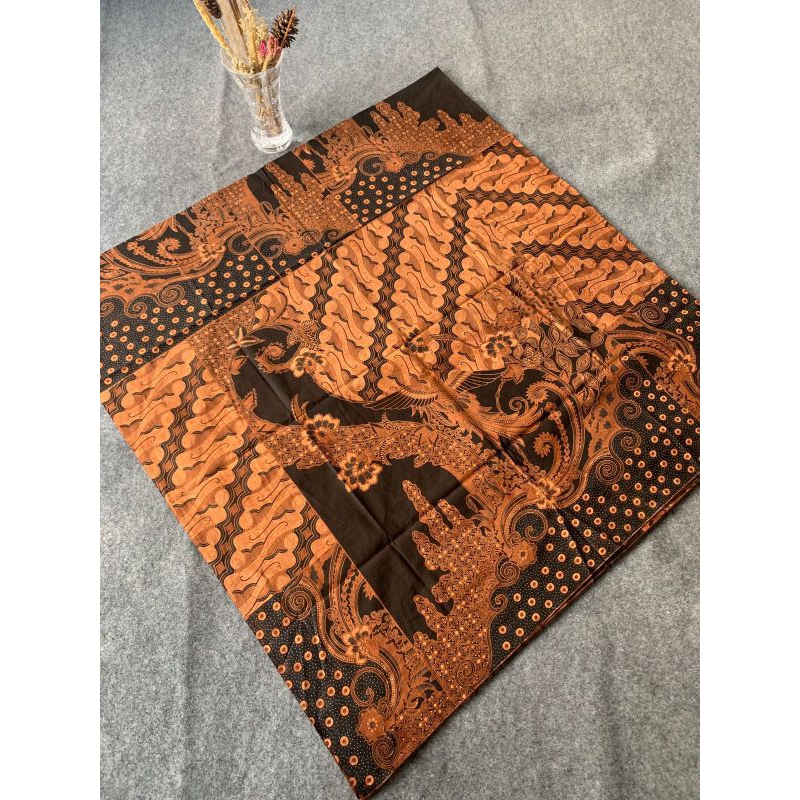 Kain Batik Solo Katun Semi Pola Tulis parangg