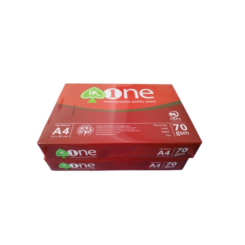 

Kertas IK ONE A4 70 gram 1RIM (500 lembar)