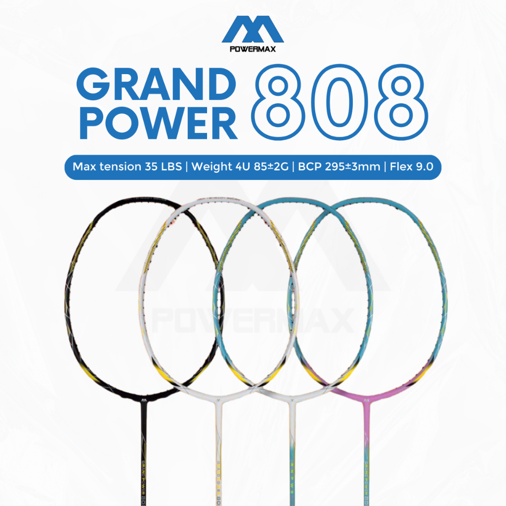 Raket Powermax Grand Power 808 Raket Badminton Original