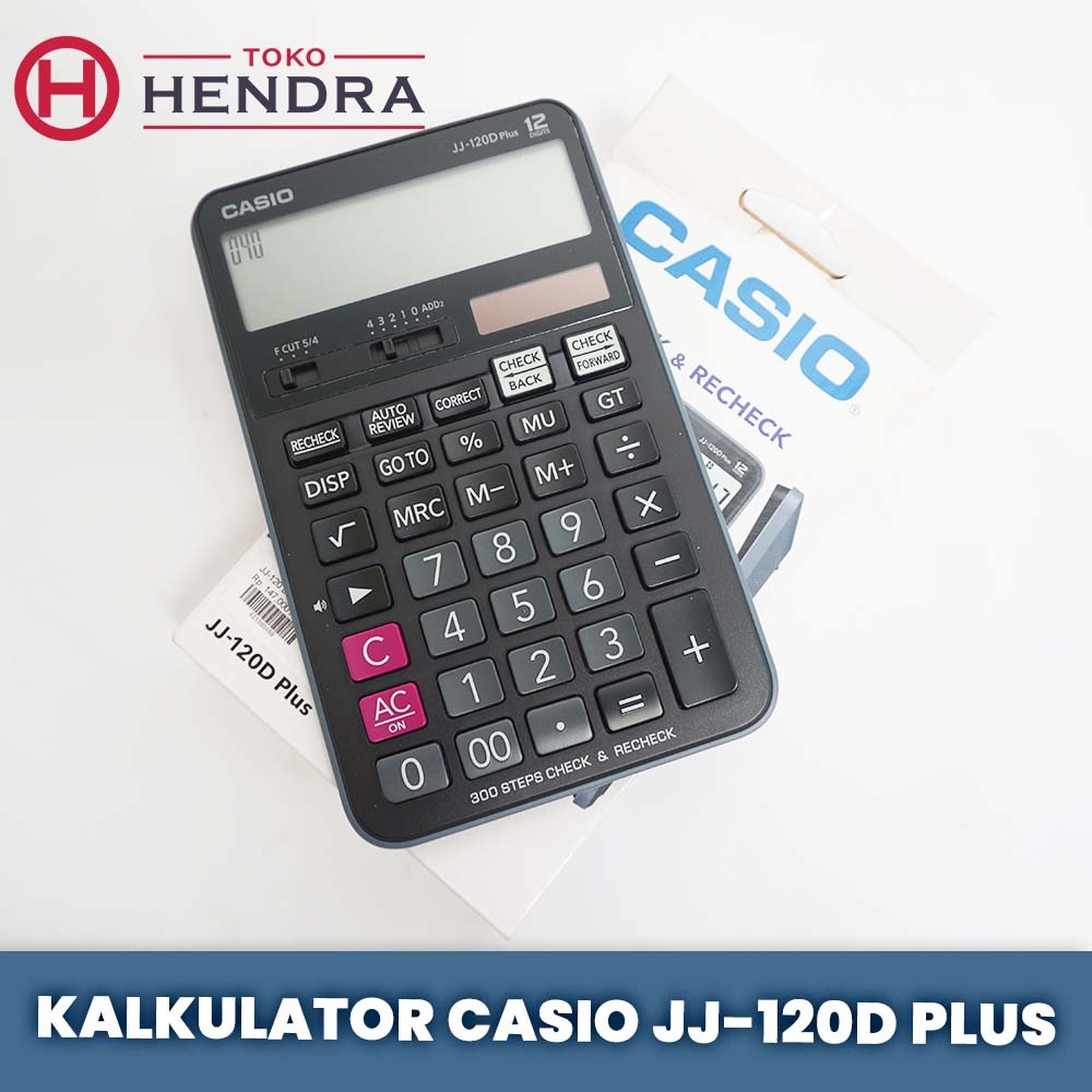 

Kalkulator Casio JJ-120D Plus 12 Digit