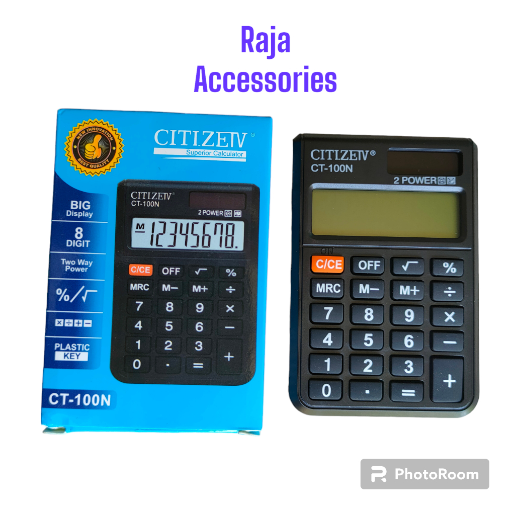 

KALKULATOR SAKU CITIZEIV CT 100N