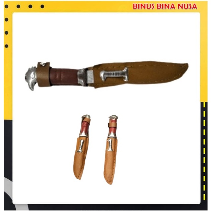 Pisau belati pramuka penggalang/penegak