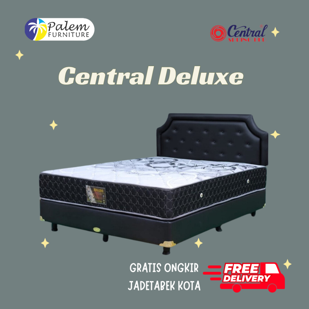 Kasur Springbed Central Deluxe || Kasur Saja || 1 Set