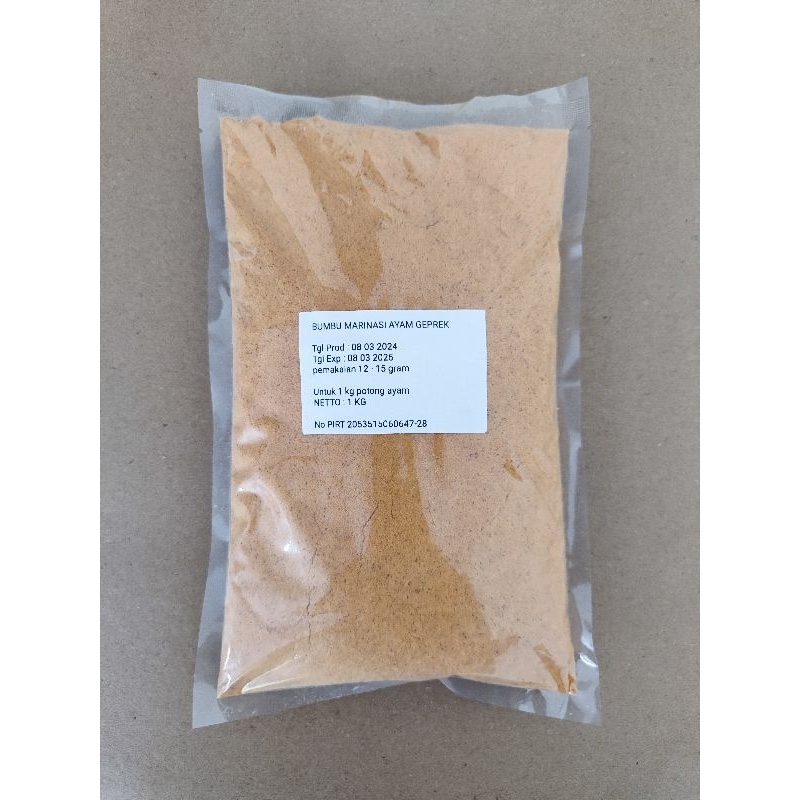 

Bumbu Marinasi Ayam Geprek 1 kg
