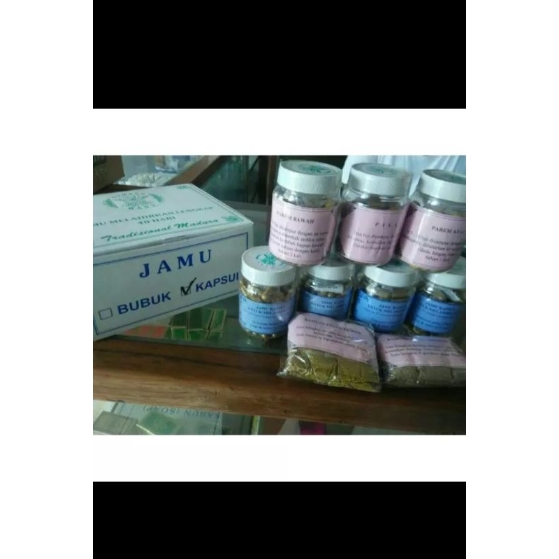 JAMU MELAHIRKAN LENGKAP RAMUAN MADURA (PAKETAN) / perawatan 40 hari setelah melahirkan