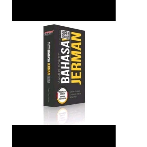 KAMUS POKET BAHASA JERMAN SUPER KOMPLIT PRELOVED