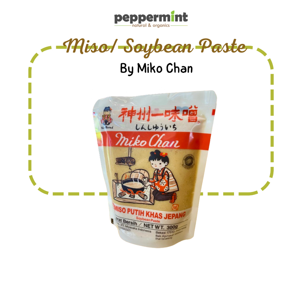 

Miko White Miso Soybean Paste (300 gram) / Tauco Putih Khas Jepang