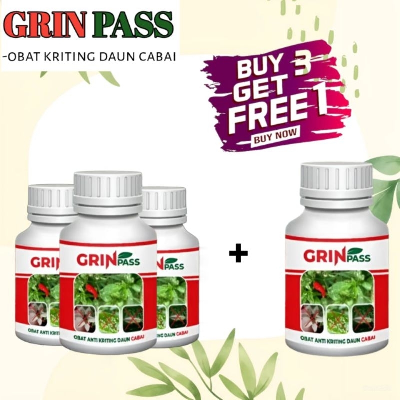 GRIN pass obat hama dan anti kriting daun cabai