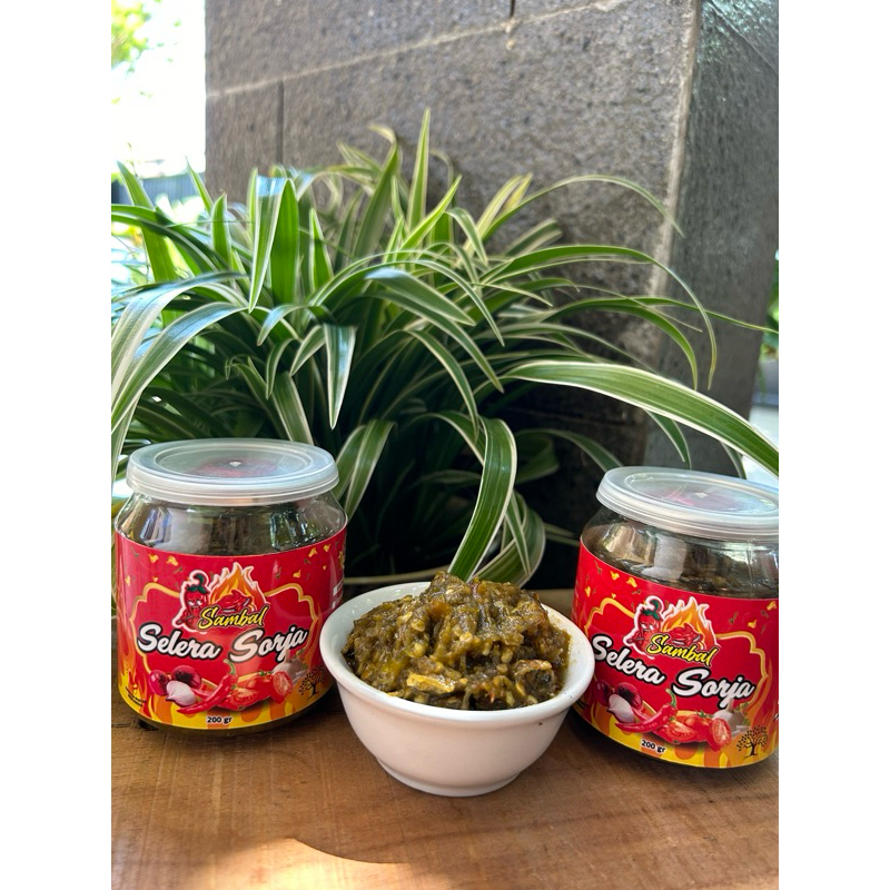 

Sambal Ijo Toping Teri Kemasan Botol - 200 Gr Pedas Asin manis Mantap