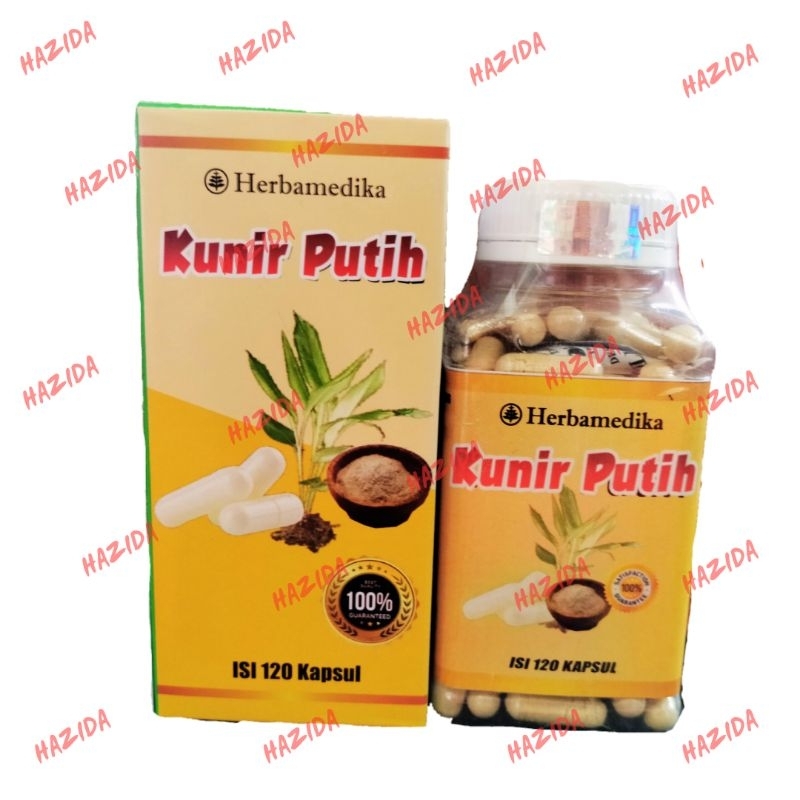 Kapsul Kunir Putih 120 Caps Herbamedika