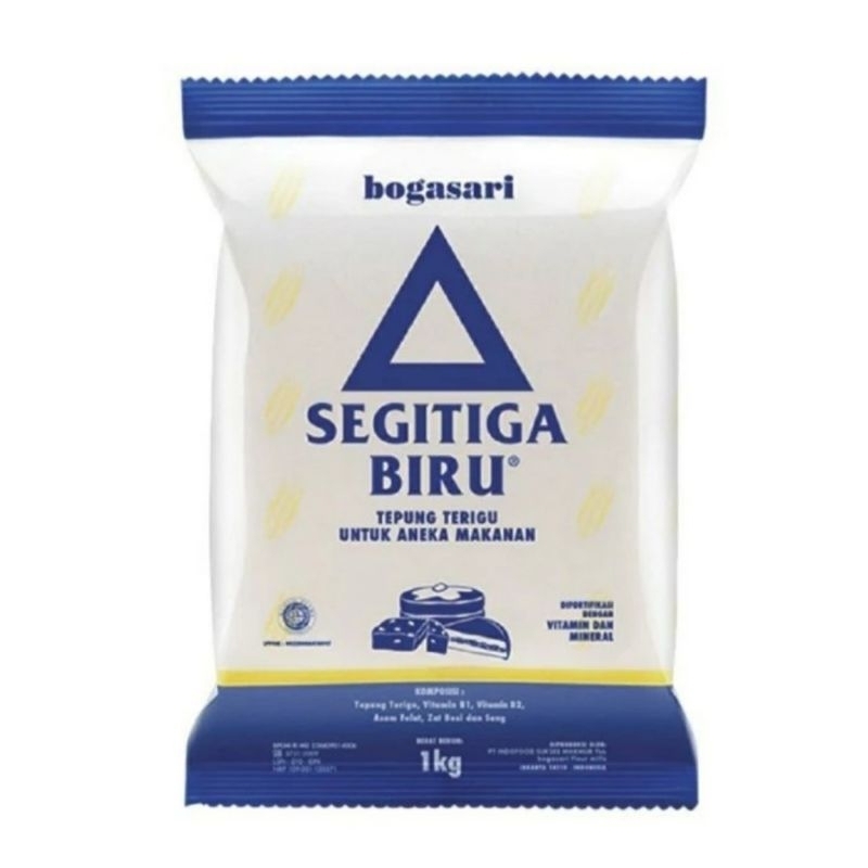 

BOGASARI || TEPUNG TERIGU SEGITIGA BIRU 1KG