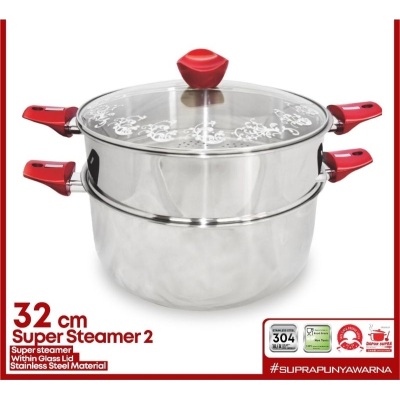 Supra Super Steamer 32cm