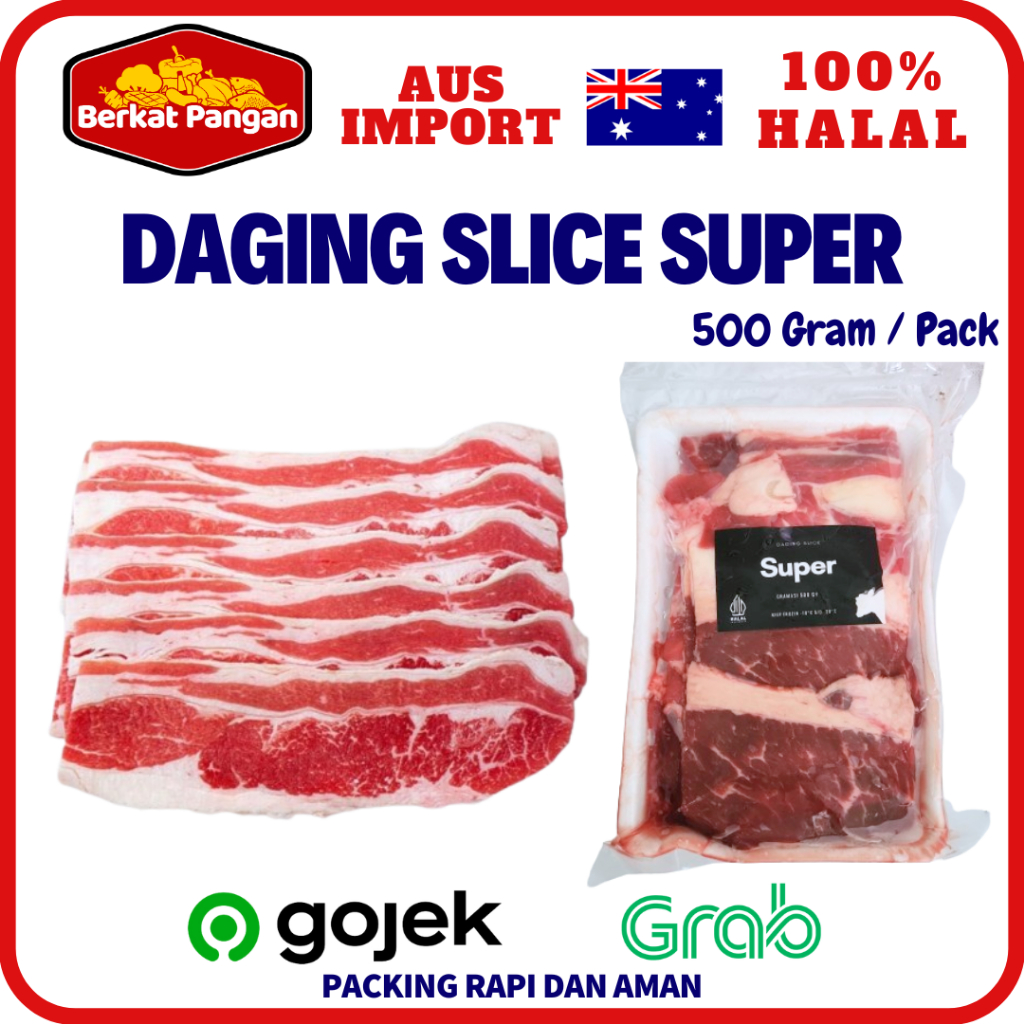 

AUS Daging Slice Super 500gr