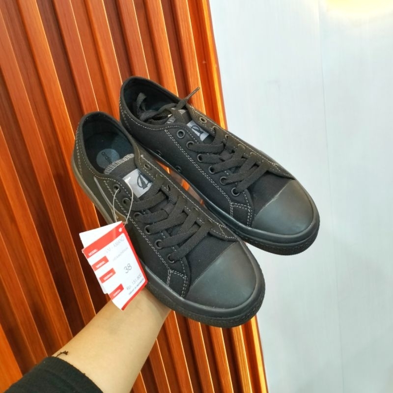 [JURAGAN TAS BANYUWANGI] SEPATU ARDILES HITAM FULL 38-43 OS SPTB847