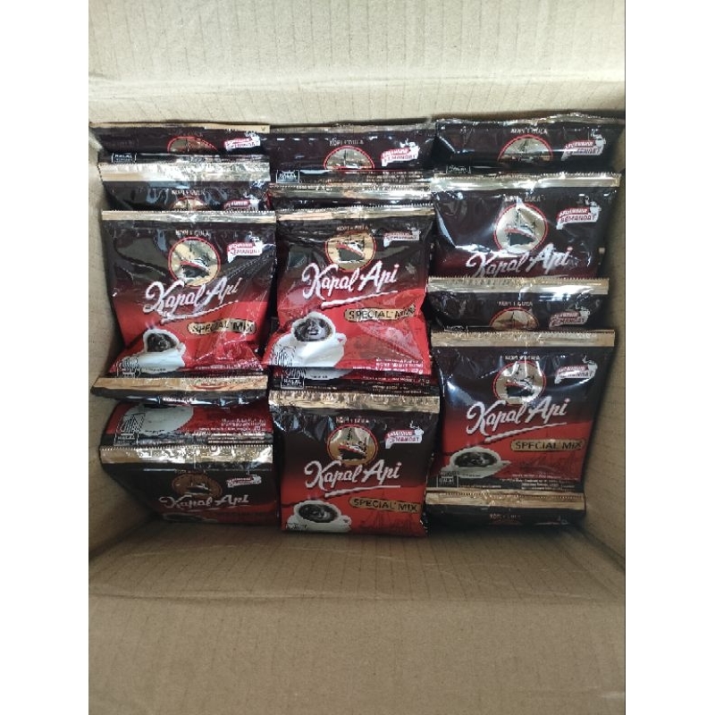 

kopi kapal api spesial*mix kopi + gula