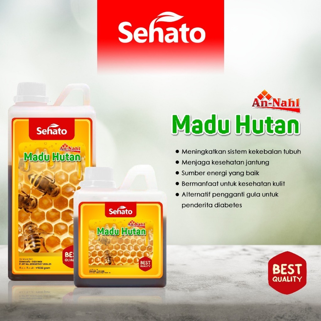 

Madu Hutan An Nahl 1kg Original 100% Madu Hutan